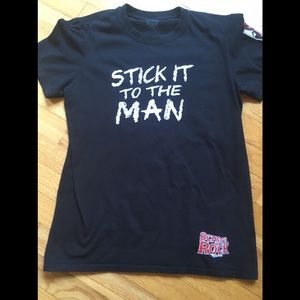 School of Rock tee shirt from the Broadway show